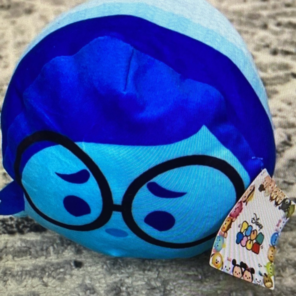 Hasbro Blue Plush Sadness Character Toy